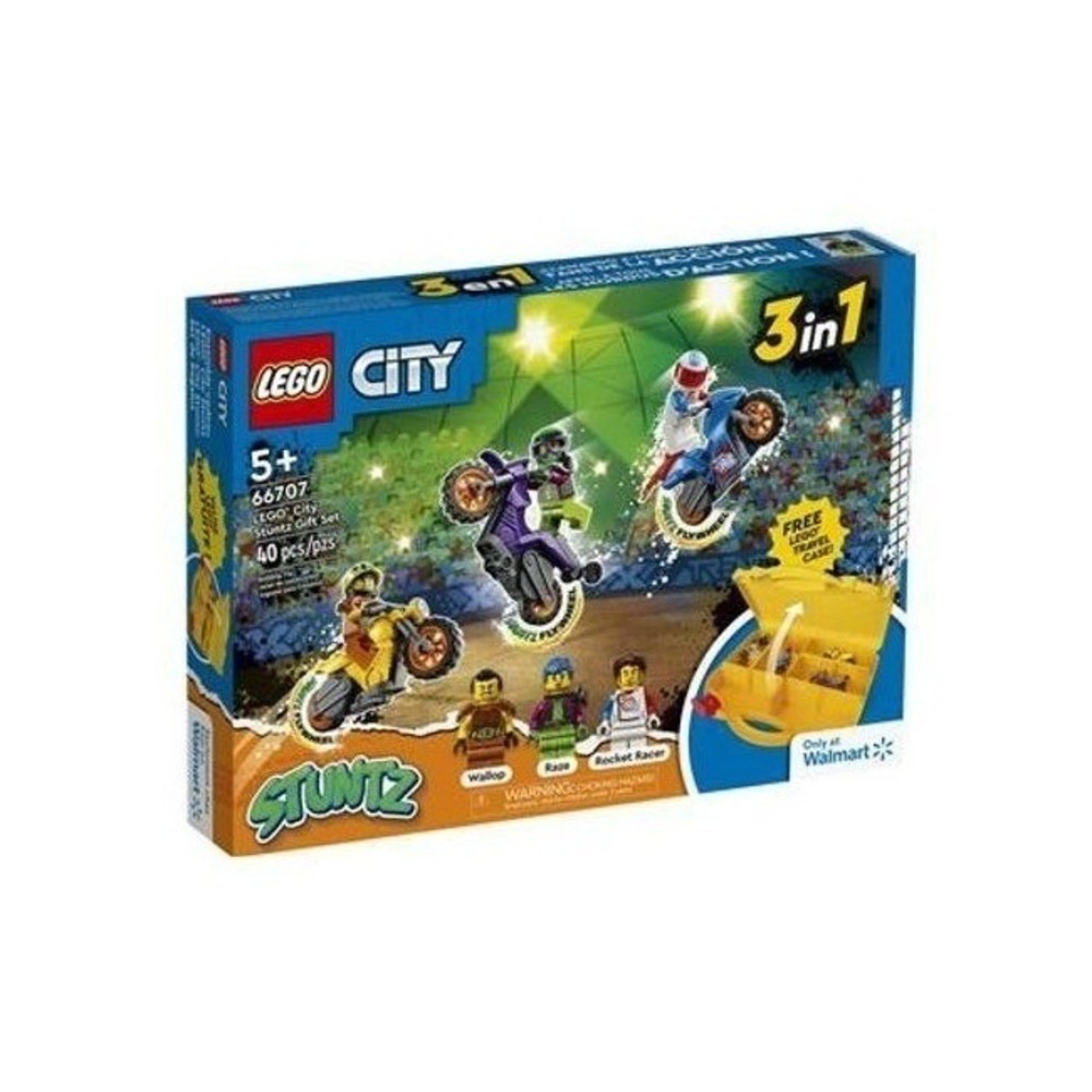 LEGO City Stuntz 3-in-1 Gift Set New in Sealed Packaging!